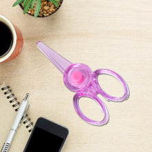 Plastic Child-safe Scissor (1 Pc  Mix Color)